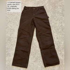 Carhartt Brown Women's Pants